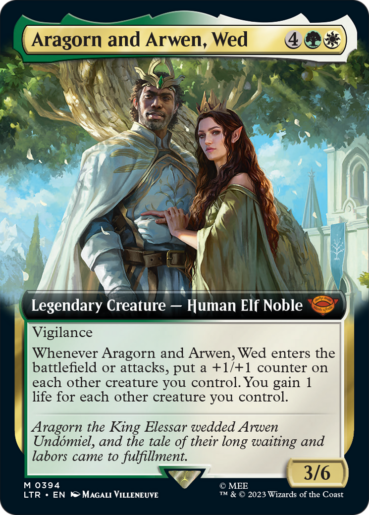 Aragorn and Arwen, Wed (Extended Art) [The Lord of the Rings: Tales of Middle-Earth] | Dragon's Lair Comics and Fantasy Houston TX