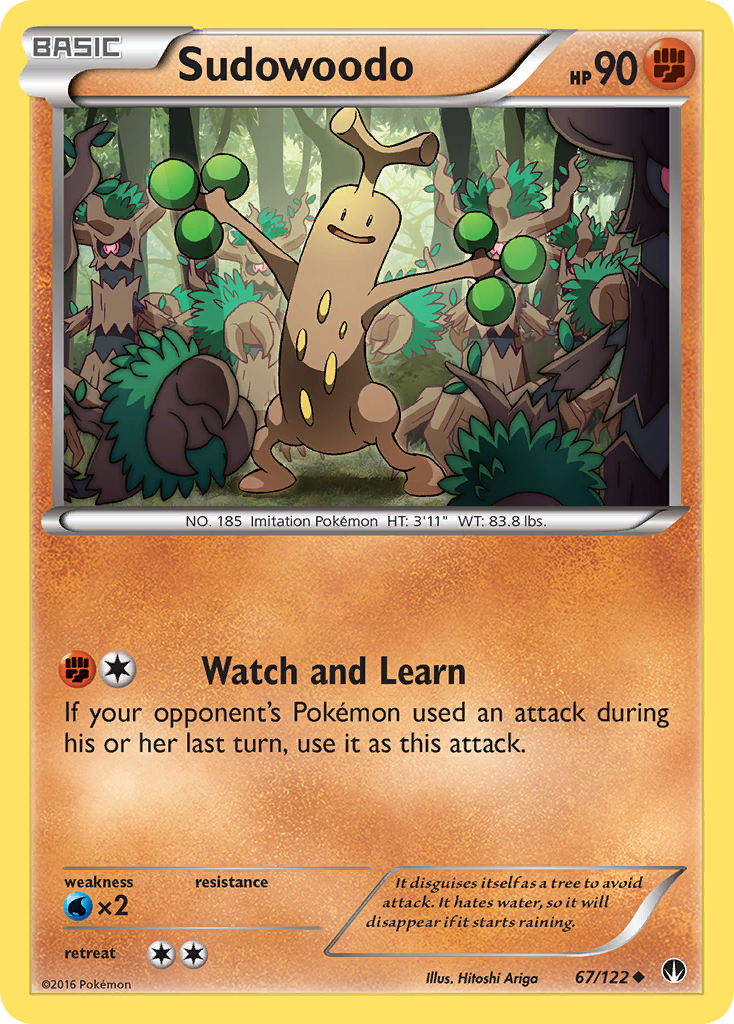 Sudowoodo (67/122) [XY: BREAKpoint] | Dragon's Lair Comics and Fantasy Houston TX