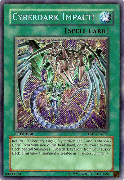 Cyberdark Impact! [TAEV-EN054] Secret Rare | Dragon's Lair Comics and Fantasy Houston TX