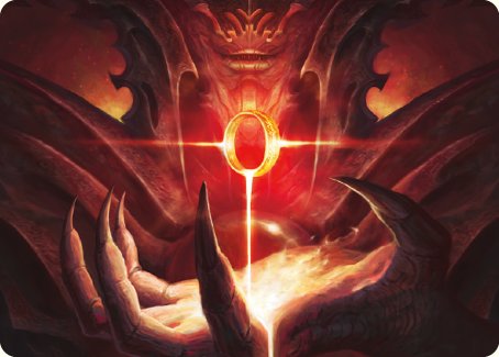 Sol Ring Art Card [The Lord of the Rings: Tales of Middle-earth Art Series] | Dragon's Lair Comics and Fantasy Houston TX