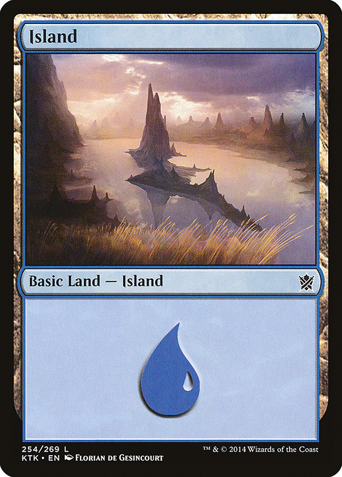 Island (254) [Khans of Tarkir] | Dragon's Lair Comics and Fantasy Houston TX