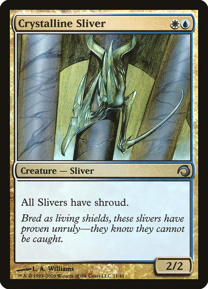 Crystalline Sliver [Premium Deck Series: Slivers] | Dragon's Lair Comics and Fantasy Houston TX