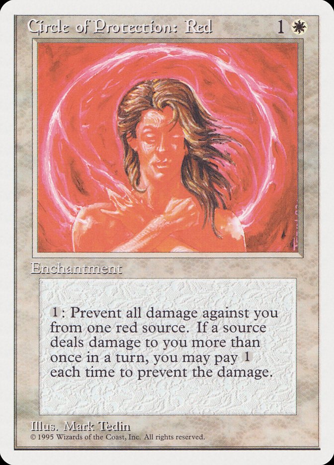 Circle of Protection: Red [Rivals Quick Start Set] | Dragon's Lair Comics and Fantasy Houston TX