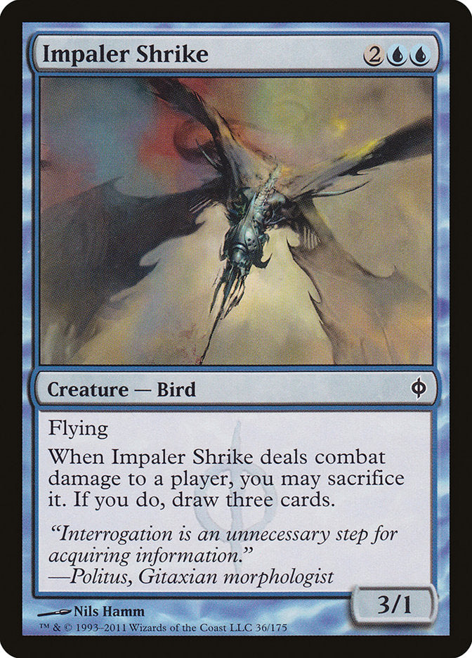 Impaler Shrike [New Phyrexia] | Dragon's Lair Comics and Fantasy Houston TX