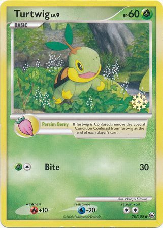 Turtwig (78/100) [Countdown Calendar Promos] | Dragon's Lair Comics and Fantasy Houston TX