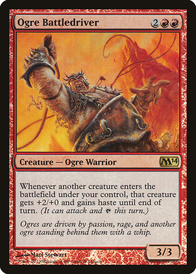 Ogre Battledriver (Duels of the Planeswalkers Promos) [Duels of the Planeswalkers Promos 2013] | Dragon's Lair Comics and Fantasy Houston TX