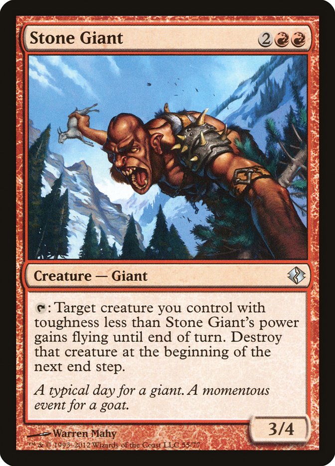 Stone Giant [Duel Decks: Venser vs. Koth] | Dragon's Lair Comics and Fantasy Houston TX