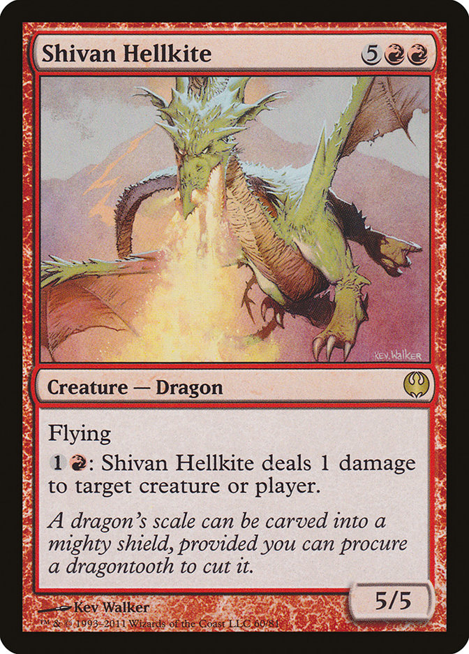 Shivan Hellkite [Duel Decks: Knights vs. Dragons] | Dragon's Lair Comics and Fantasy Houston TX