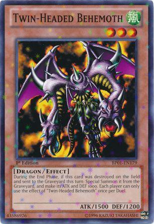 Twin-Headed Behemoth [BP01-EN179] Starfoil Rare | Dragon's Lair Comics and Fantasy Houston TX