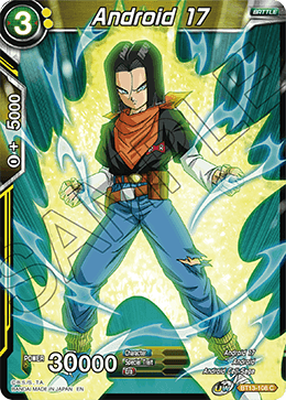 Android 17 (Common) (BT13-108) [Supreme Rivalry] | Dragon's Lair Comics and Fantasy Houston TX