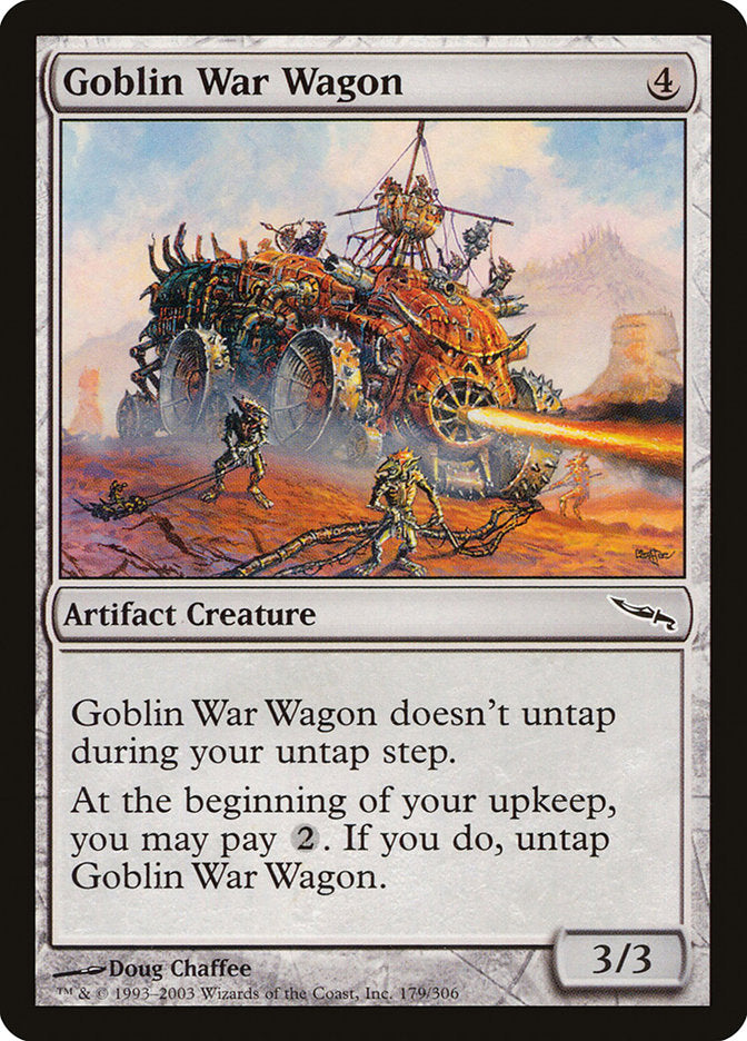 Goblin War Wagon [Mirrodin] | Dragon's Lair Comics and Fantasy Houston TX