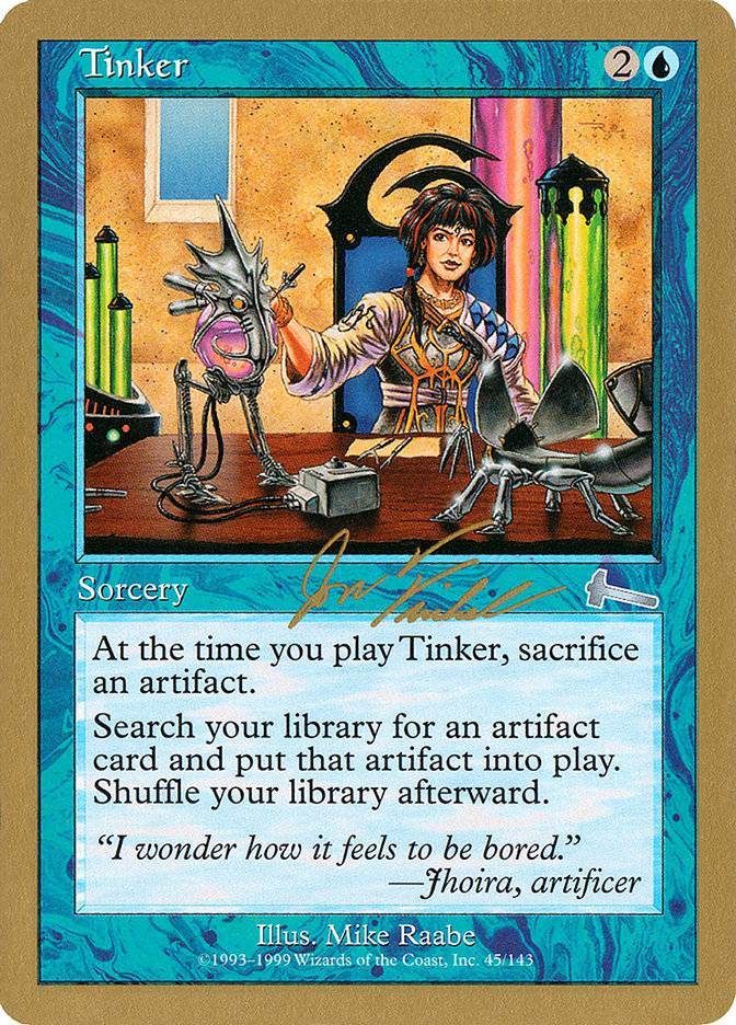 Tinker (Jon Finkel) [World Championship Decks 2000] | Dragon's Lair Comics and Fantasy Houston TX