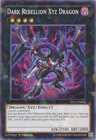 Dark Rebellion Xyz Dragon [SP15-EN036] Shatterfoil Rare | Dragon's Lair Comics and Fantasy Houston TX