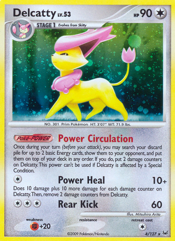 Delcatty (4/127) [Platinum: Base Set] | Dragon's Lair Comics and Fantasy Houston TX