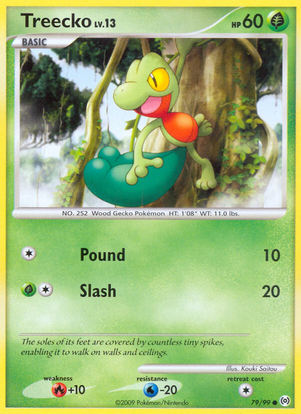 Treecko (79/99) [Platinum: Arceus] | Dragon's Lair Comics and Fantasy Houston TX