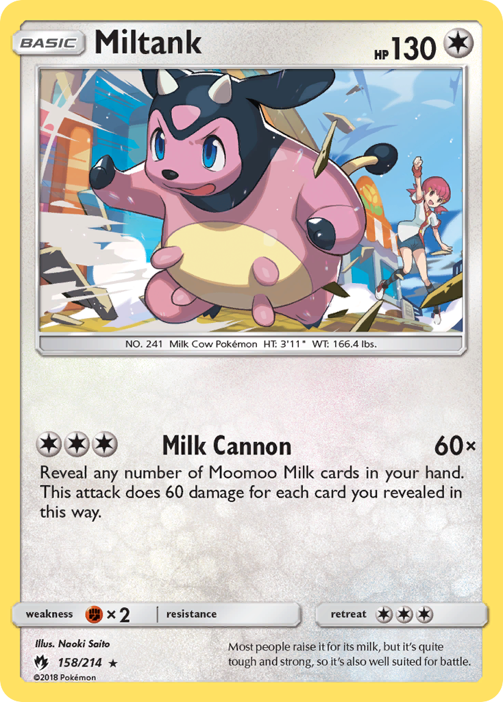 Miltank (158/214) [Sun & Moon: Lost Thunder] | Dragon's Lair Comics and Fantasy Houston TX