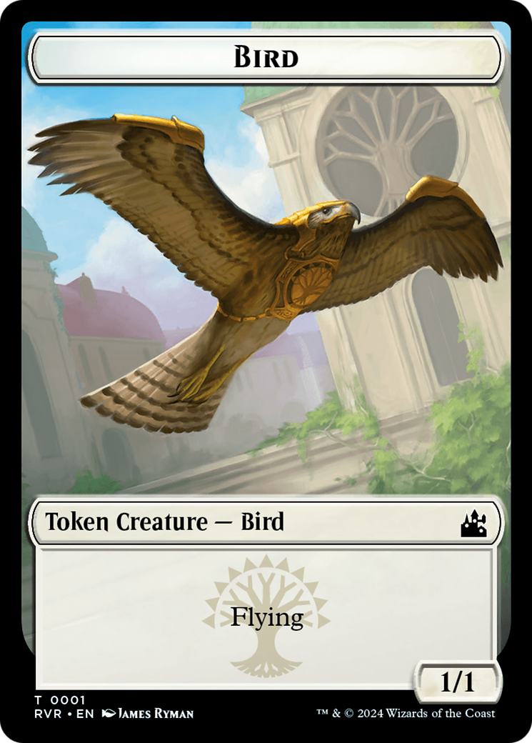 Bird // Beast Double-Sided Token [Ravnica Remastered Tokens] | Dragon's Lair Comics and Fantasy Houston TX