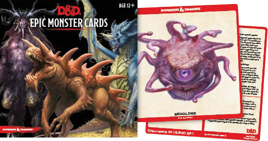 Dungeons and Dragons Epic Monster Cards | Dragon's Lair Comics and Fantasy Houston TX