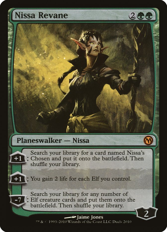 Nissa Revane (Duels of the Planeswalkers Promos) [Duels of the Planeswalkers Promos 2010] | Dragon's Lair Comics and Fantasy Houston TX