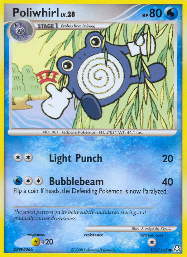 Poliwhirl (115/146) [Diamond & Pearl: Legends Awakened] | Dragon's Lair Comics and Fantasy Houston TX