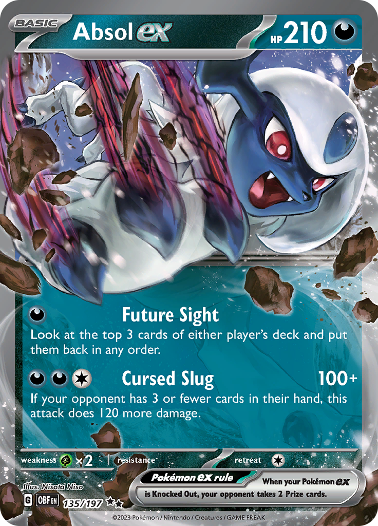 Absol ex (135/197) [Scarlet & Violet: Obsidian Flames] | Dragon's Lair Comics and Fantasy Houston TX