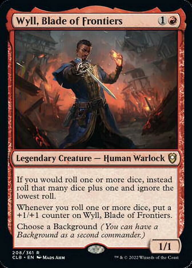 Wyll, Blade of Frontiers [Commander Legends: Battle for Baldur's Gate] | Dragon's Lair Comics and Fantasy Houston TX