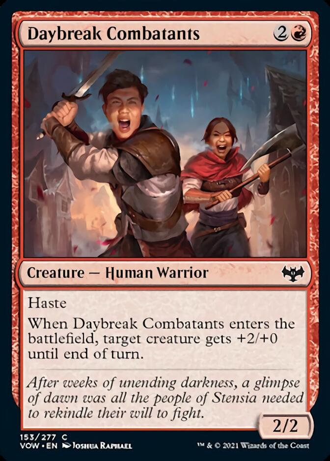 Daybreak Combatants [Innistrad: Crimson Vow] | Dragon's Lair Comics and Fantasy Houston TX