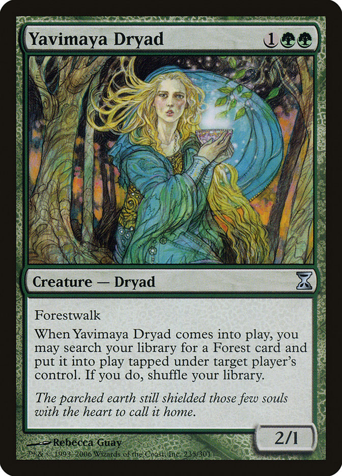 Yavimaya Dryad [Time Spiral] | Dragon's Lair Comics and Fantasy Houston TX