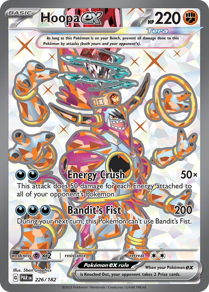 Hoopa ex (226/182) [Scarlet & Violet: Paradox Rift] | Dragon's Lair Comics and Fantasy Houston TX