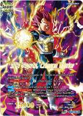 Vegeta // SSG Vegeta, Crimson Warrior (Gold Stamped) (P-360) [Promotion Cards] | Dragon's Lair Comics and Fantasy Houston TX