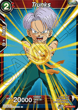 Trunks (Common) (BT13-014) [Supreme Rivalry] | Dragon's Lair Comics and Fantasy Houston TX