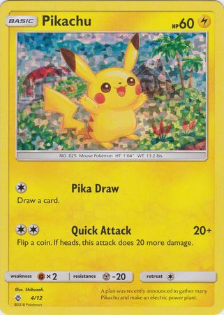 Pikachu (4/12) [McDonald's Promos: 2018 Collection] | Dragon's Lair Comics and Fantasy Houston TX