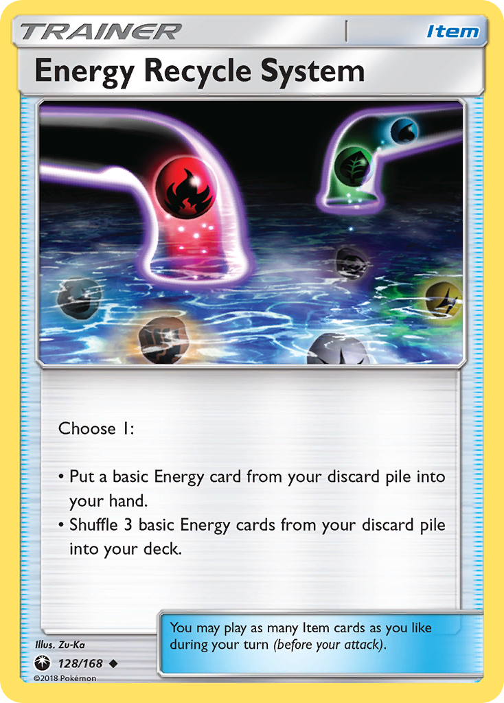 Energy Recycle System (128/168) [Sun & Moon: Celestial Storm] | Dragon's Lair Comics and Fantasy Houston TX