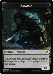 Assassin // Morph Double-Sided Token [Commander 2019 Tokens] | Dragon's Lair Comics and Fantasy Houston TX