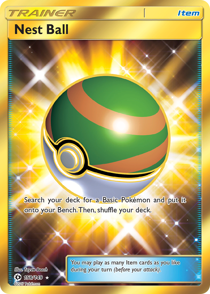 Nest Ball (158/149) [Sun & Moon: Base Set] | Dragon's Lair Comics and Fantasy Houston TX