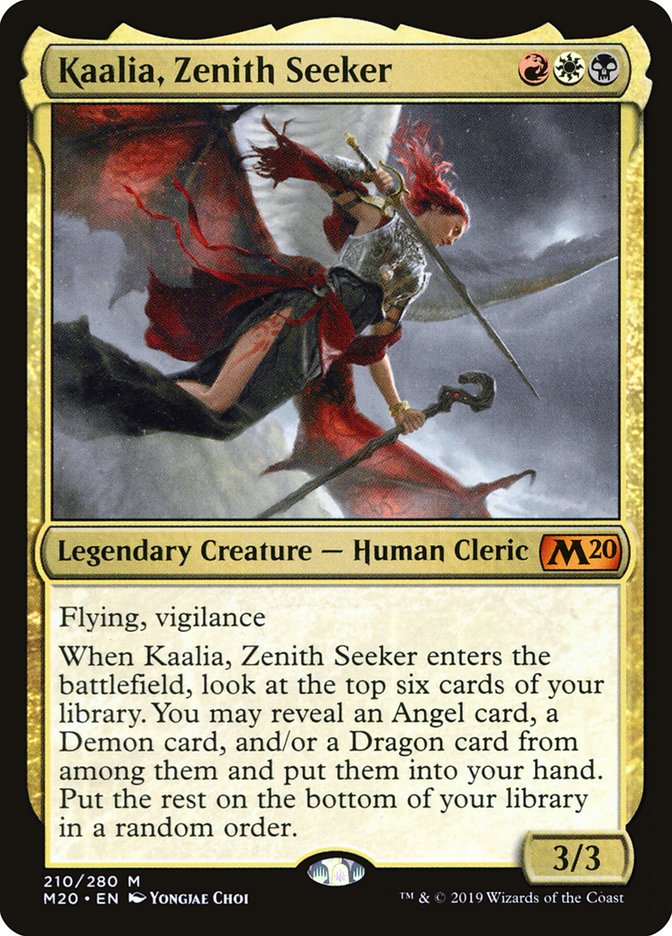 Kaalia, Zenith Seeker [Core Set 2020] | Dragon's Lair Comics and Fantasy Houston TX