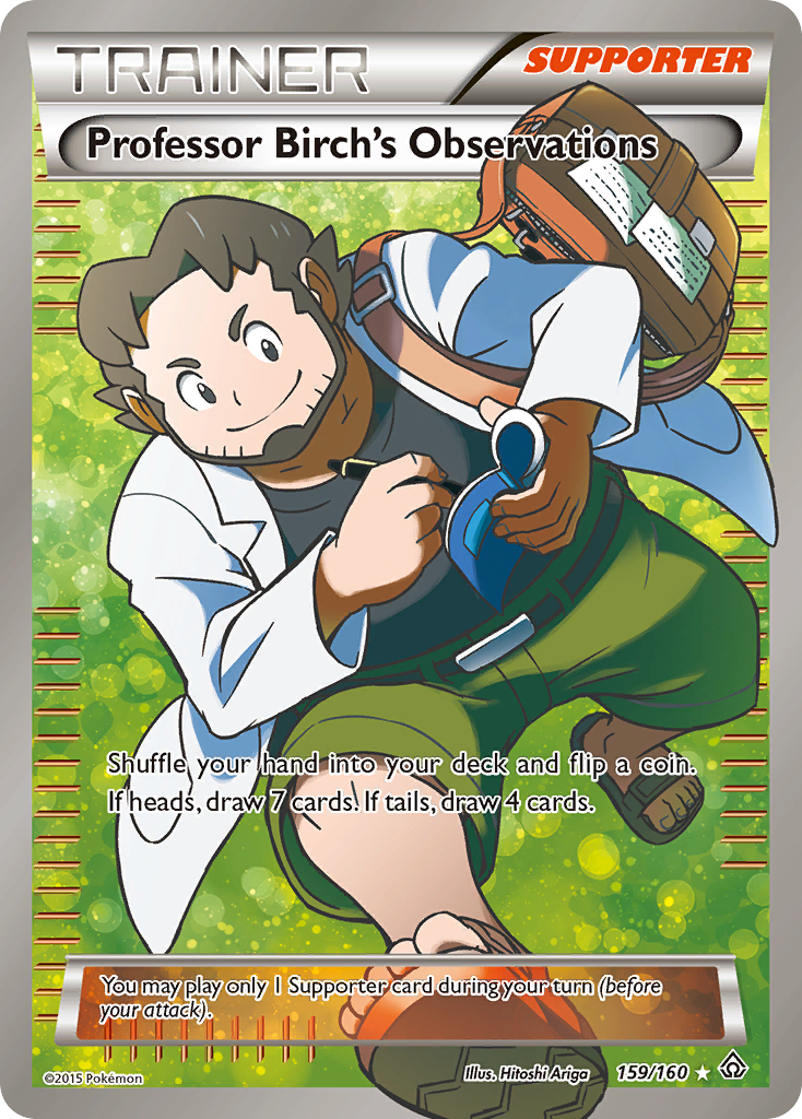 Professor Birch's Observations (159/160) [XY: Primal Clash] | Dragon's Lair Comics and Fantasy Houston TX