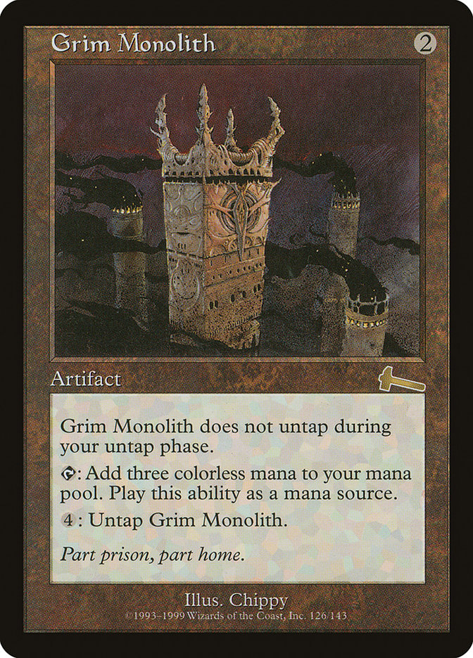 Grim Monolith [Urza's Legacy] | Dragon's Lair Comics and Fantasy Houston TX