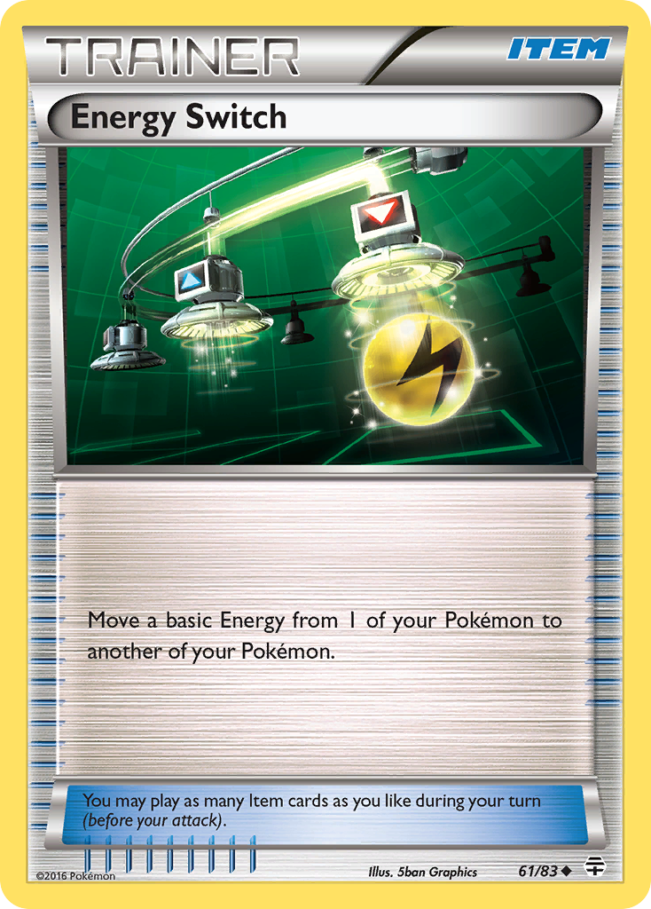 Energy Switch (61/83) [XY: Generations] | Dragon's Lair Comics and Fantasy Houston TX