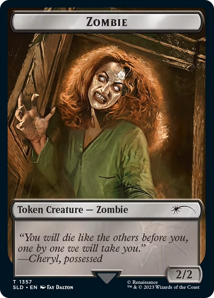 Zombie Token [Secret Lair Drop Series] | Dragon's Lair Comics and Fantasy Houston TX