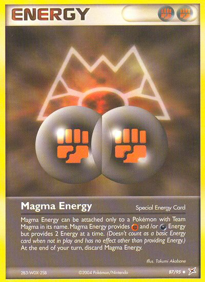 Magma Energy (87/95) [EX: Team Magma vs Team Aqua] | Dragon's Lair Comics and Fantasy Houston TX