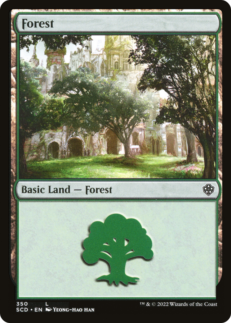 Forest (350) [Starter Commander Decks] | Dragon's Lair Comics and Fantasy Houston TX