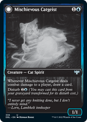 Mischievous Catgeist // Catlike Curiosity [Innistrad: Double Feature] | Dragon's Lair Comics and Fantasy Houston TX