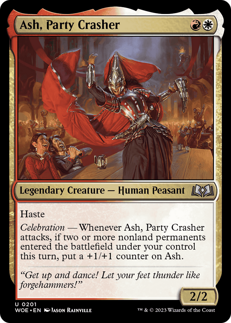 Ash, Party Crasher [Wilds of Eldraine] | Dragon's Lair Comics and Fantasy Houston TX