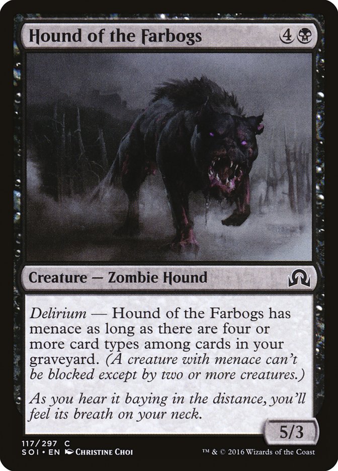 Hound of the Farbogs [Shadows over Innistrad] | Dragon's Lair Comics and Fantasy Houston TX