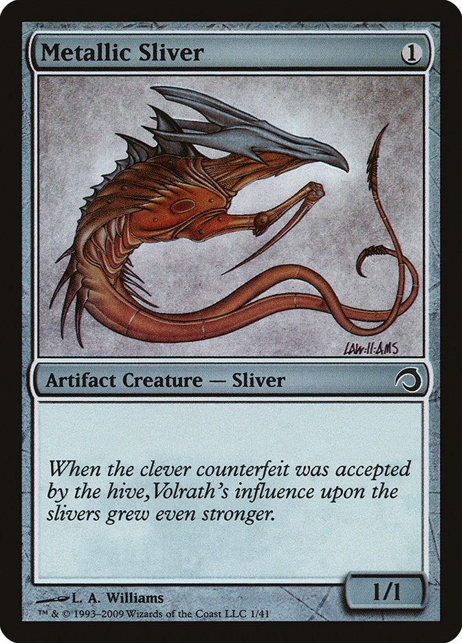 Metallic Sliver [Premium Deck Series: Slivers] | Dragon's Lair Comics and Fantasy Houston TX