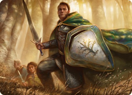 Boromir, Warden of the Tower Art Card [The Lord of the Rings: Tales of Middle-earth Art Series] | Dragon's Lair Comics and Fantasy Houston TX