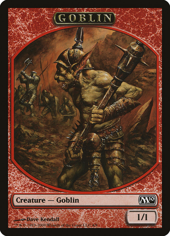 Goblin Token [Magic 2010 Tokens] | Dragon's Lair Comics and Fantasy Houston TX