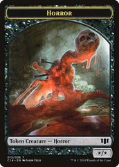 Horror // Zombie (016/036) Double-Sided Token [Commander 2014 Tokens] | Dragon's Lair Comics and Fantasy Houston TX