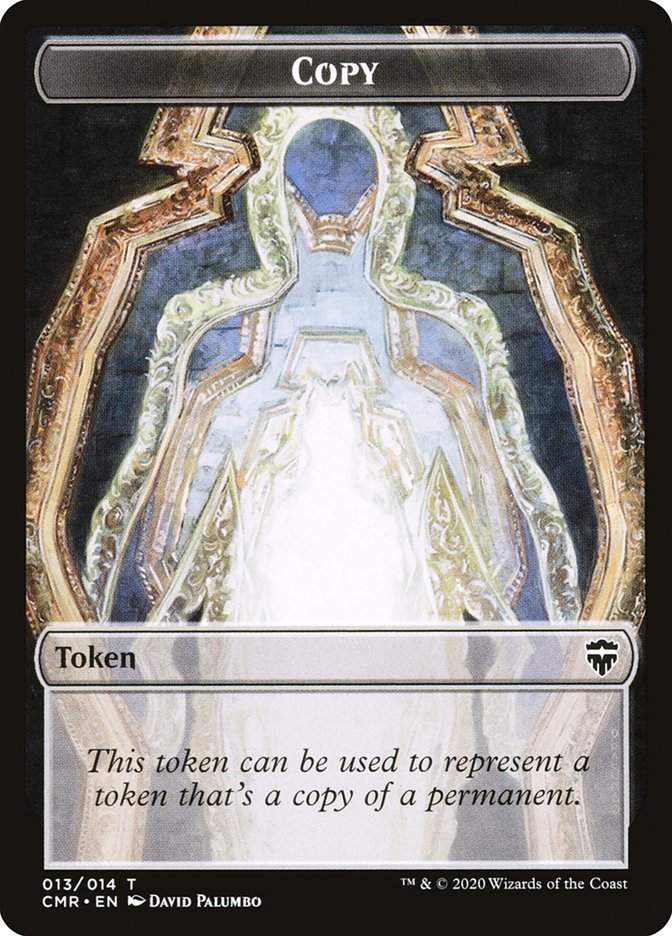 Copy (013) // Spirit Double-Sided Token [Commander Legends Tokens] | Dragon's Lair Comics and Fantasy Houston TX